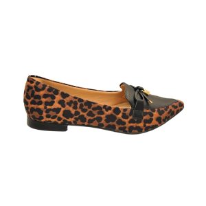 Chatita Animal Print Combinado Con Negro Mujer Tiare