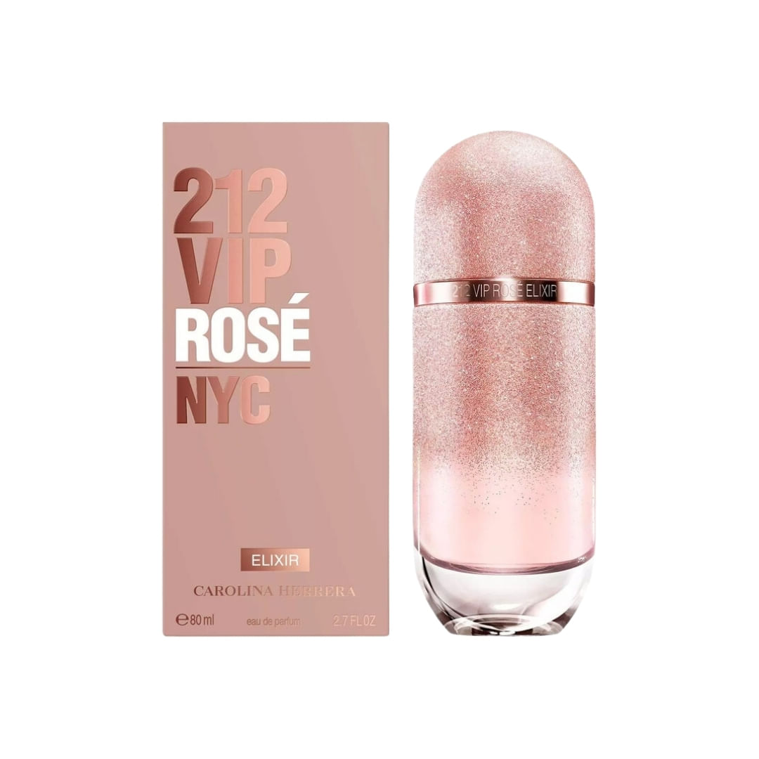 Perfume 212 Vip Rosé Elixir Eau De Parfum 80 Mililitros Mujer Carolina