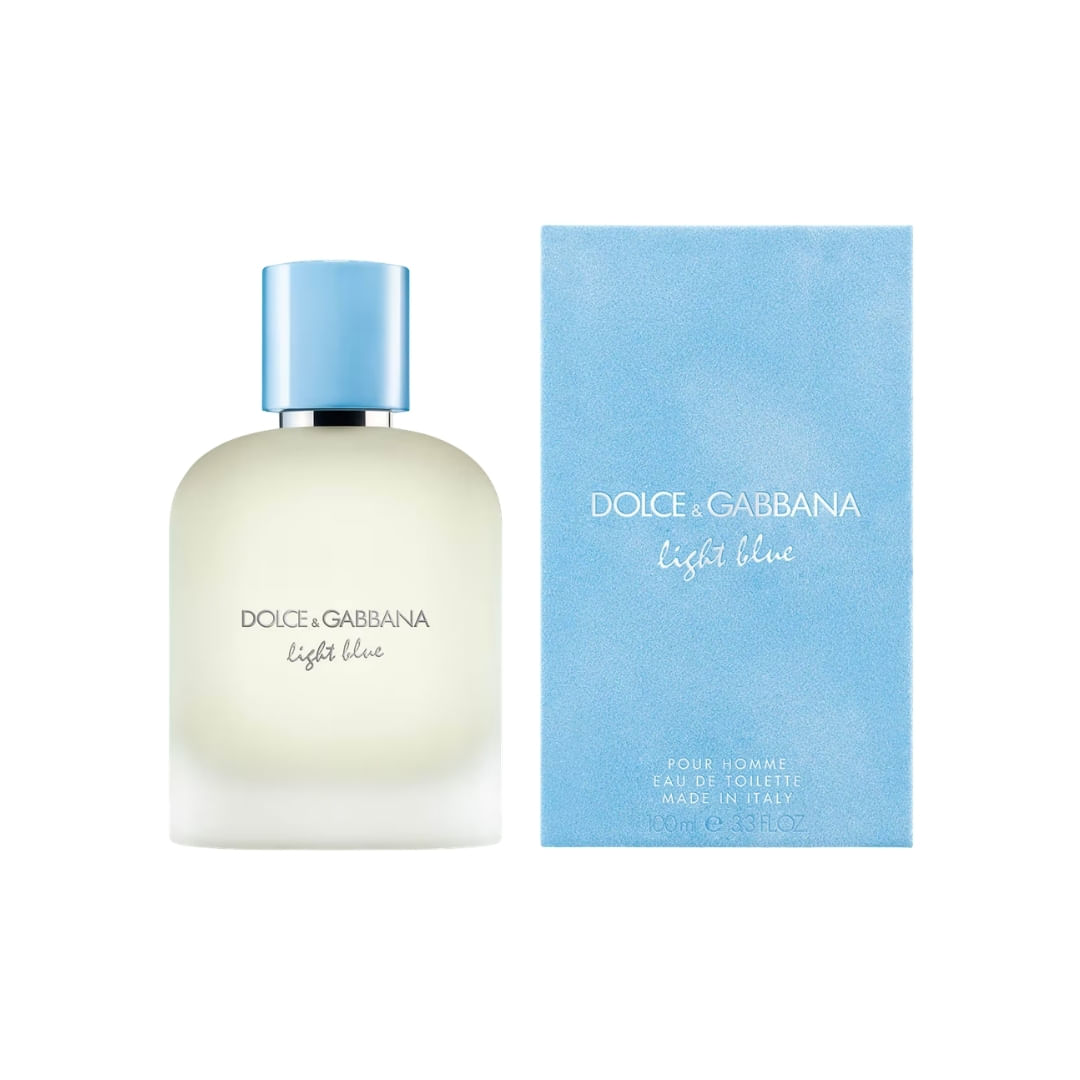 Perfume Light Blue Eau De Toilette 100 Mililitros Hombre Dolce & Gabba