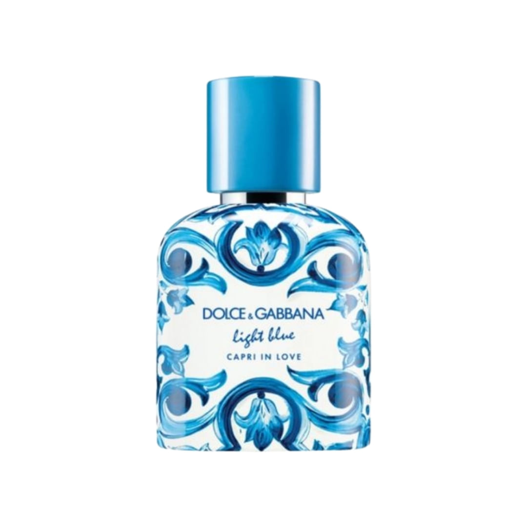 Perfume Light Blue Capri In Love 50 Mililitros Hombre Dolce & Gabbana