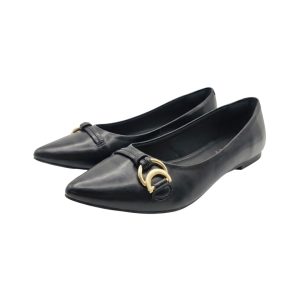 Chatita Con Detalle De Hebilla Dorada Negro Mujer Tiare - Image 3