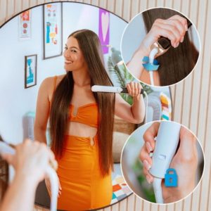 Alternative view of Planchita De Pelo Con Placas Vibrantes 230 °C Ritualcare Twerk Cecotec