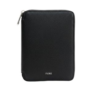 Porta Pasaporte Black Fiore