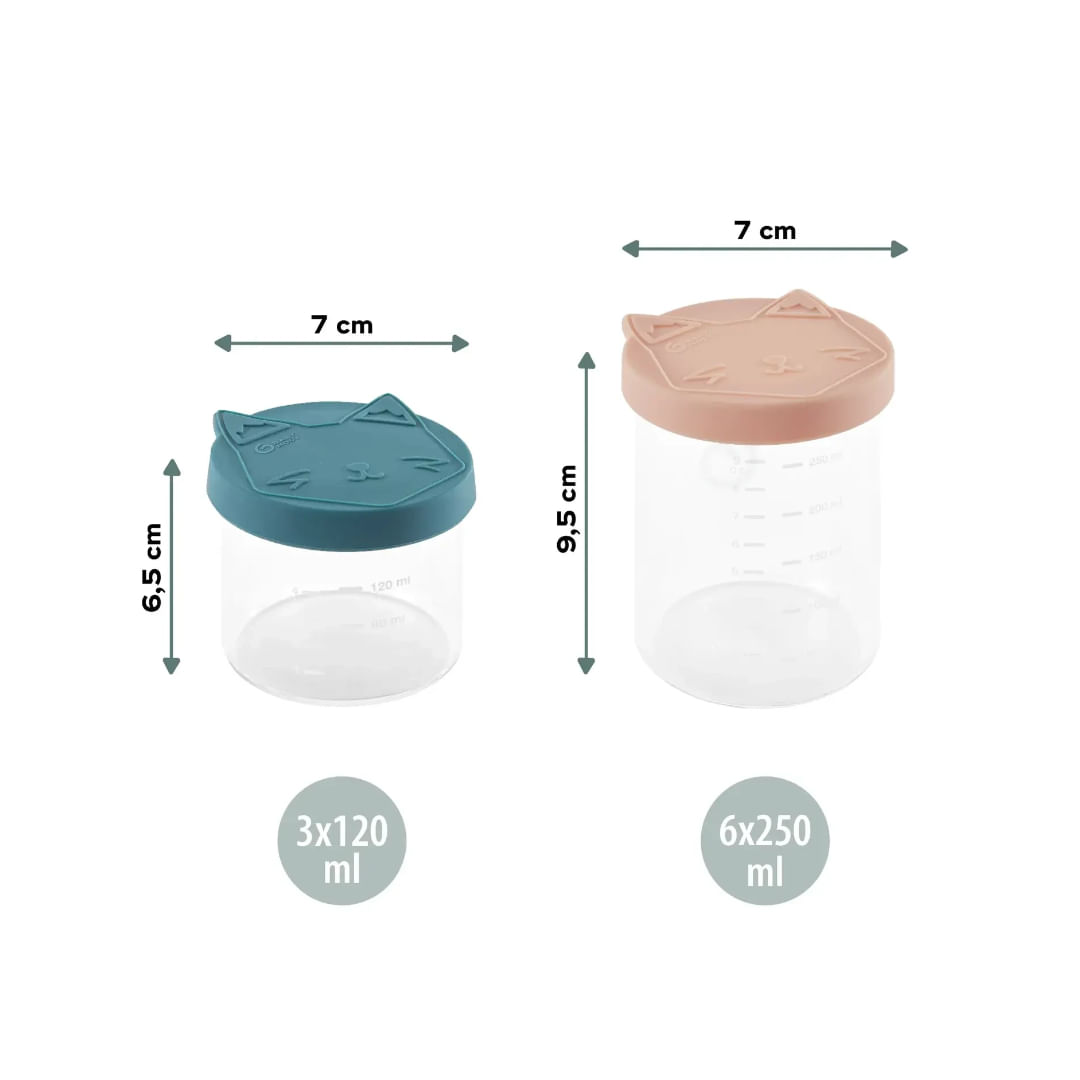 Isy Bowls Multiset 3 X 120 Ml + 6 X 250 Ml - Image 2