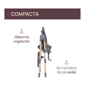 Alternative view of Silla P/ Comer Polly Essential Coal-87141-22