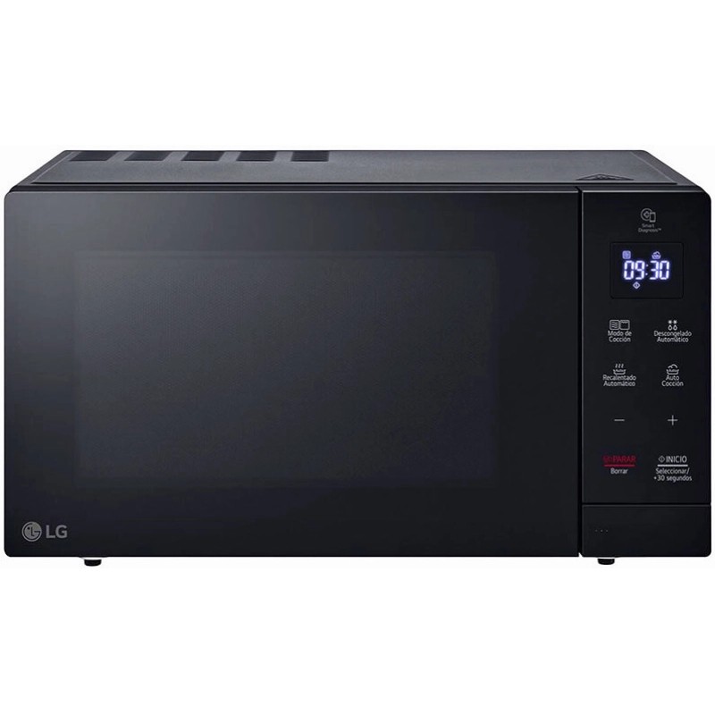 Microondas Lg 30L Con Grill 900W Negro Mh7032Jas Mwo