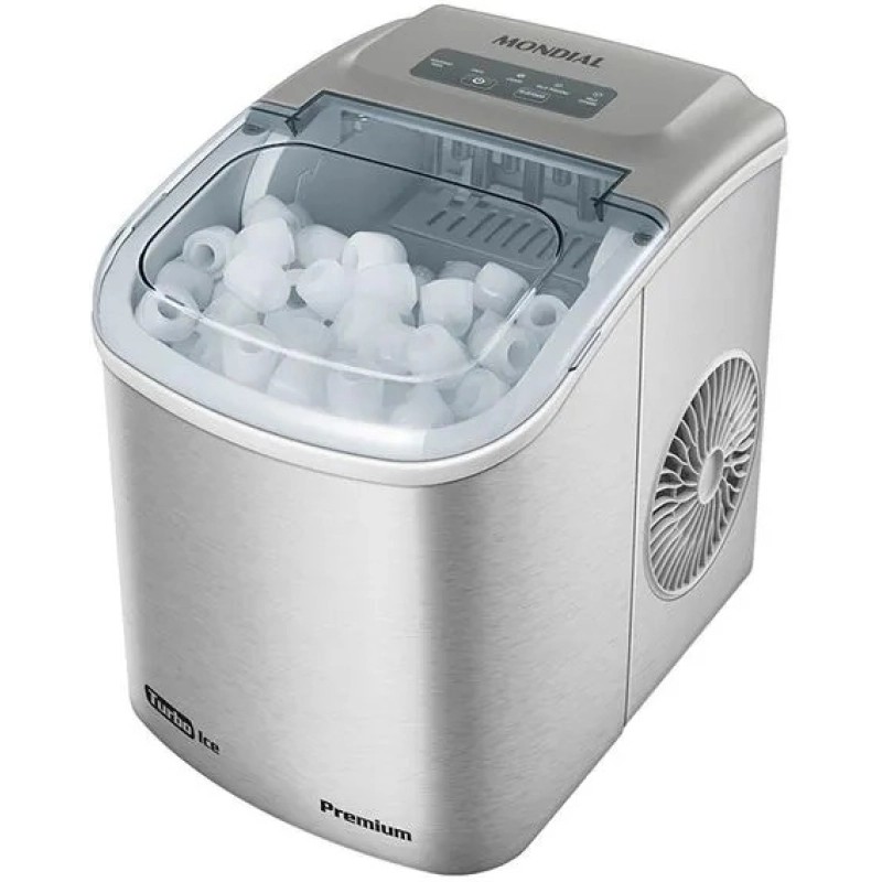 Fabricadora De Hielo Mondial 12Kg Turbo Ice Premium Mg 12 Gi