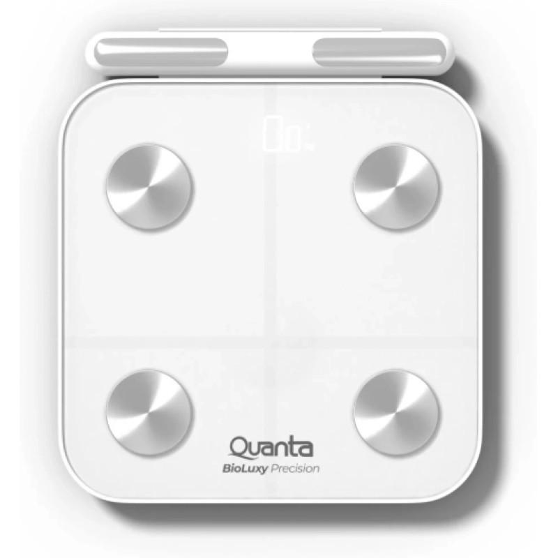 Balanza Quanta Qtbcb200 Bioimpedancia 180Kg App 8Electrodos Blanco