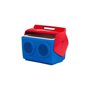 Conservadora C Parlante Igloo 13L Pmc Kltns Sn Azul Rojo 1P 37X28X35Cm