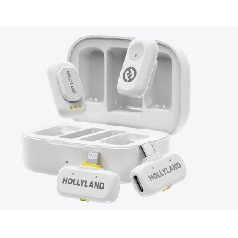 Microfono Inalambrico Hollyland Lark A1 Combo White 8411 125825 7 G1Me