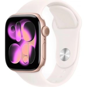 Reloj Apple Watch Serie 11 42Mm Meu04Lw Gps Rose Gold Sport Band S M12