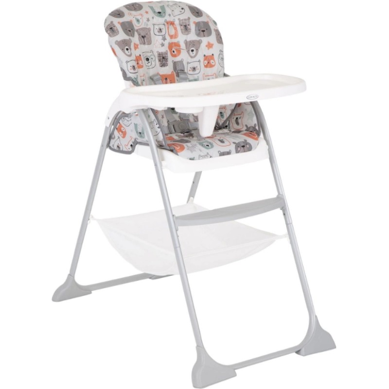Silla De Comer Graco Compacta Snackease Bear Party Grgh1127Babpt
