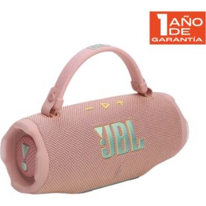 Parlante Jbl Charge 6 Pinkam Splashproof Bluetooth Pink 1 Ano Gtia.