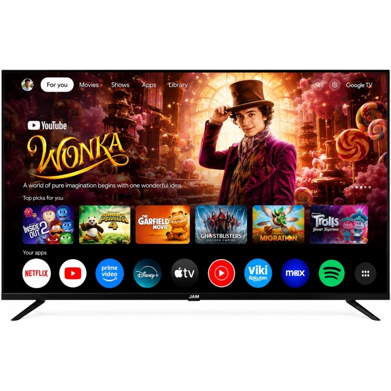 Tv Jam 55 Smart Led 4K Google Tv Gtm5Ultra 55Nsa Sin Soporte