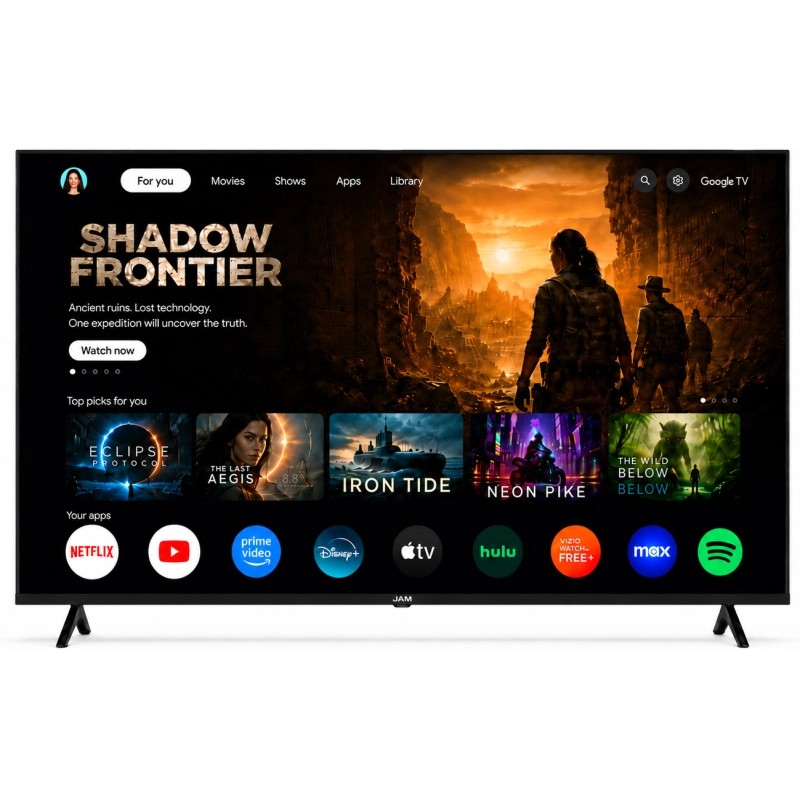 Tv Jam 32 Smart Led Hd Google Tv Gtm5Ultra 32Nsa Sin Soporte