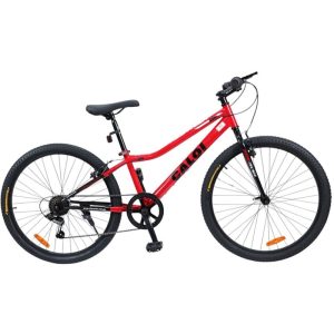 Bicicleta Caloi New Rider Aro 24 7V Rojo