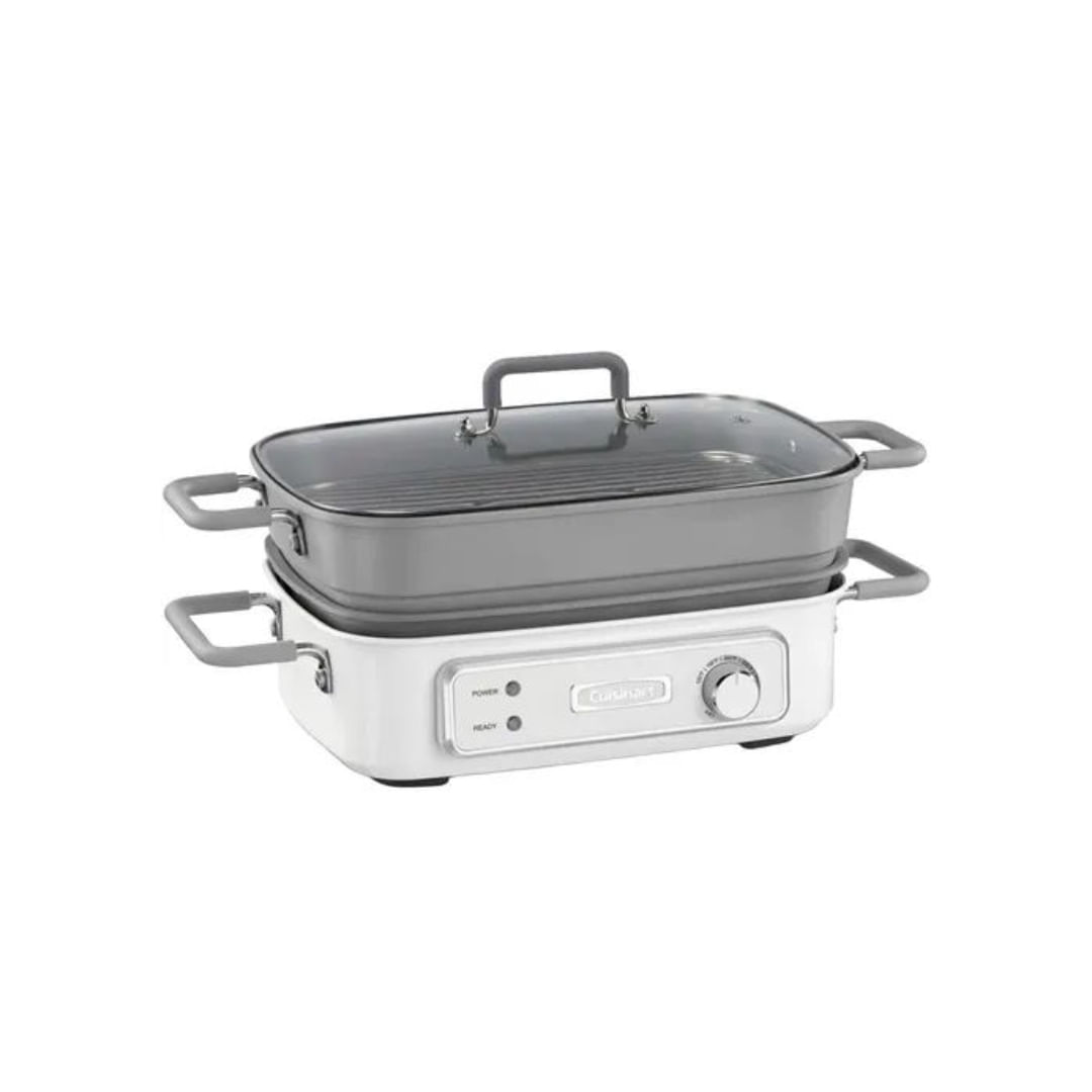 Grill Multifuncional Con Panela A Vapor 5L 1400W 220V 60Hz Inmetro