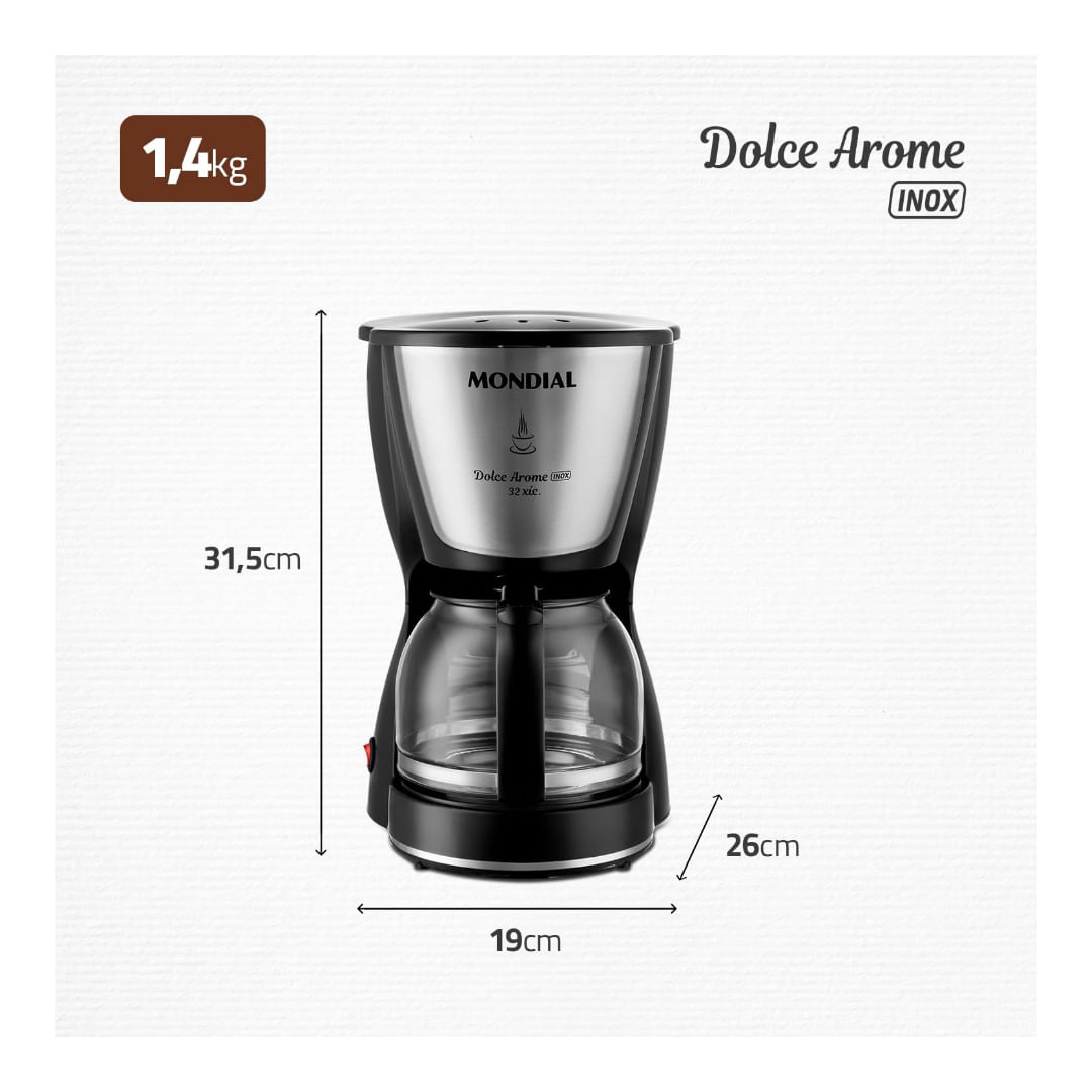 Cafetera Dolce Arome 32 32 Cafecitos 220V - Image 2