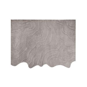 Alfombra Carving Organic Face Grey 295X395