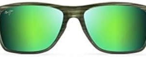 Alternative view of Maui Jim Gafas de sol rectangulares Onshore polarizadas para hombre