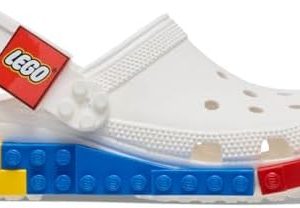 Alternative view of Crocs Zuecos clásicos unisex con sistema LEGO para niños, zapatos LEGO