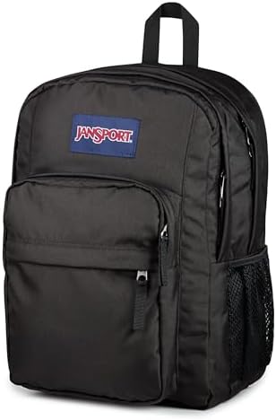 JanSport Mochila Big Plans, color negro - Image 3