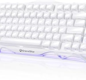 Alternative view of GravaStar Mercury K1 75% Wireless Mechanical Gaming Keyboard RGB Backl