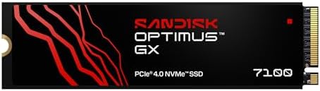 SANDISK SSD Optimus GX 7100 NVMe de 1 TB - PCIe Gen 4, M.2 2280, veloc - Image 2