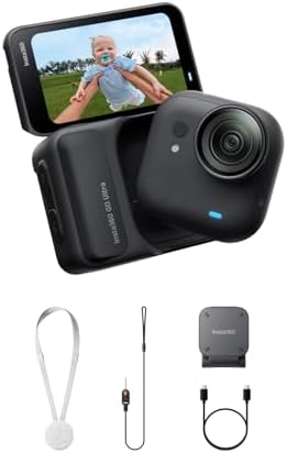 Insta360 GO Ultra Black - Cámara de vlogging manos libres 4K - Image 2