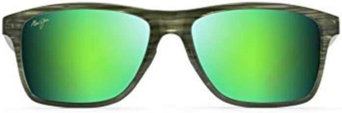 Maui Jim Gafas de sol rectangulares Onshore polarizadas para hombre