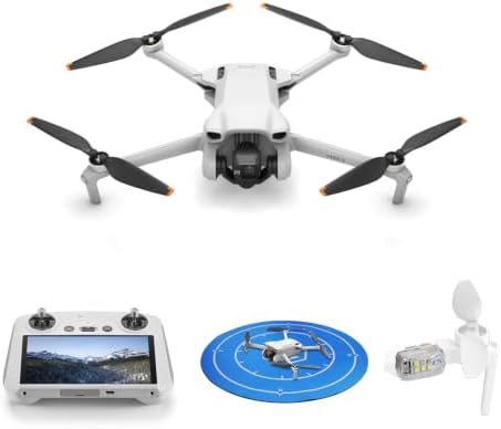 DJI Mini 3 Drone con control remoto de pantalla con luz estroboscópica - Image 2