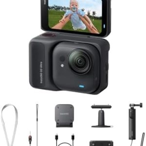 Alternative view of Insta360 GO Ultra Creator Bundle - Pequeña cámara de vlogging 4K, mano