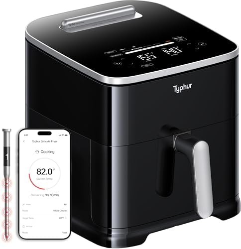 Typhur Freidora de Aire Sync de 8QT con Termómetro Inalámbrico Integra - Image 2