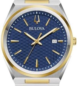 Alternative view of Bulova Mens Dress Classic Quartz Two Tone Stainless Steel Watch, Patte