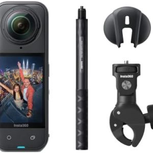 Alternative view of Insta360 X5 Paquete para Motocicleta - Cámara de acción 360° impermeab
