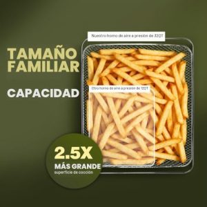 Horno tostador con freidora de aire grande de 31.7 cuartos de galón, p - Image 3