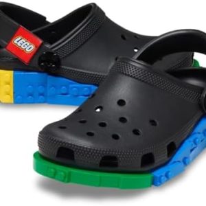 Crocs Zuecos clásicos unisex para adultos, con sistema LEGO para mujer - Image 3