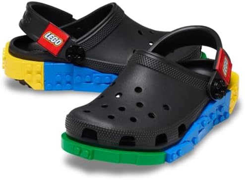 Crocs Zuecos clásicos unisex para adultos, con sistema LEGO para mujer - Image 3