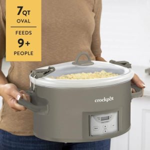 Crockpot® - Olla de cocción lenta programable de 7 cuartos de galón, c - Image 3