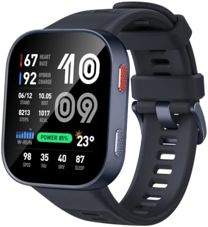 Amazfit Reloj inteligente Bip Max, pantalla AMOLED de 2.07", GPS, iOS - Image 2