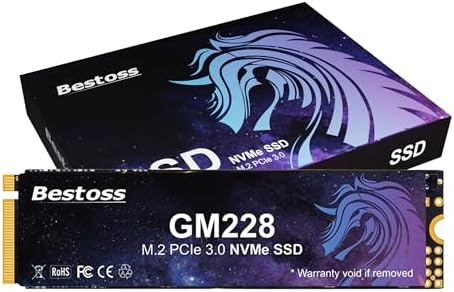 Bestoss SSD interno NVMe M.2 SSD PCIe 3.0 2280 de 1 TB, hasta 2400 MB/ - Image 2