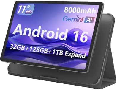Tablet Android 16 de 11 pulgadas, 32 GB de RAM + 128 GB de ROM (expans - Image 2