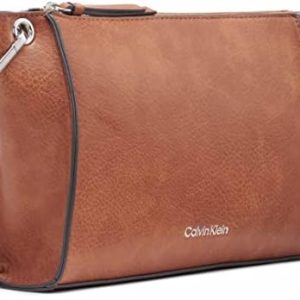 Calvin Klein Mochila Millie Novelty para mujer, Caramel Combo, Tamaño - Image 3