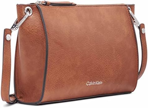 Calvin Klein Mochila Millie Novelty para mujer, Caramel Combo, Tamaño - Image 3