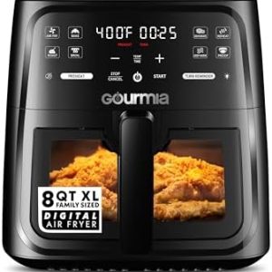 Alternative view of Gourmia - Freidora de aire, capacidad de cesta de 8 cuartos de galón c