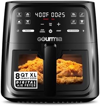 Gourmia - Freidora de aire, capacidad de cesta de 8 cuartos de galón c - Image 2