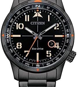 Alternative view of Citizen Men's Eco-Drive Weekender Avion Field Watch