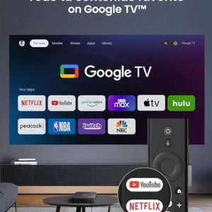 Dangbei Proyector láser portátil Atom, Google TV con Netflix oficial, - Image 3