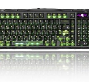 Alternative view of GravaStar Teclado mecánico inalámbrico para juegos Mercury K98 Pro de