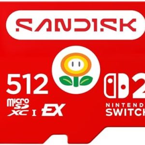 SANDISK Tarjeta microSD Express de 512 GB para Nintendo Switch 2 - Image 2